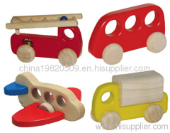 wooden car baby toys