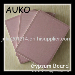 Hot Sell Decorative Fireproof Plasterboard /Reinforced Fiberglass Gypsum Board