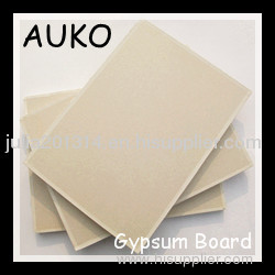 Paper faced gypsum board for wall partition or ceiling 1800*1200*9