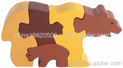 wooden puzzles and baby toys