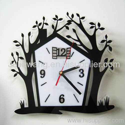 acrylic clock wall clock