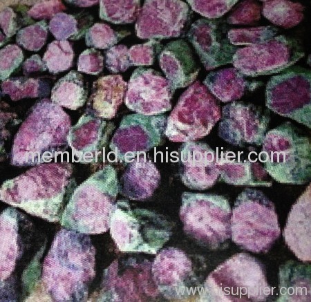 Natural ruby stones with AAAAA grade