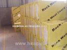 High Density Rock Wool Board For Construction Industry Heat Insulation Sound Absorption