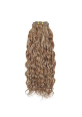 french curl -II human hair weft