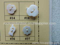 sewing natural shell buttons