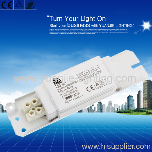 Ningbo 15w HI-Q magnetic ballast for fluorescent lamps
