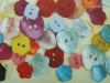 sewing natural shell buttons