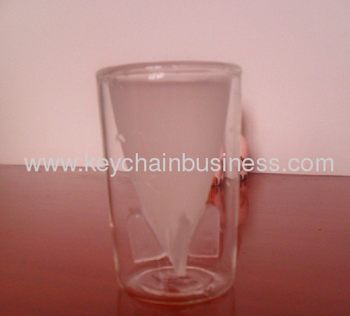 Glass-Skull, shotglass, two piece glass, glass 5