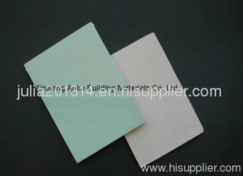 new design paper faced gypsum board plasterboard ceiling board 1800*1200*10