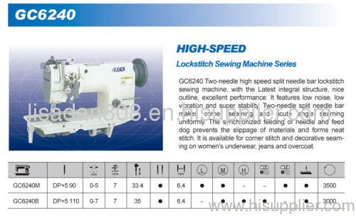 sewing machine and sewing parts