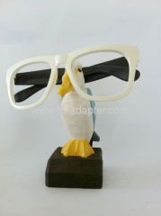 Bird Shape Wooden carved Eyesglass Holder