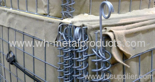 wire mesh gabion explosion-proof wall