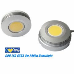 dimmable gx53 led 8w cob