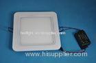 7 Inch, Milky White Frame Ultra Slim 12W 180mm Square LED Ceiling Panel Lighting, Epistar SMD3528 Ho