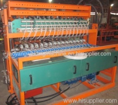 Mine timbering mesh welding machine