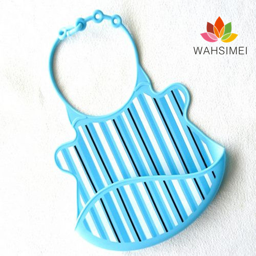 Easy Washable Cute Silicon Baby Bibs