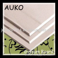 High Qualitystandard size drywall paper faced gypsum board 1800*1200*10