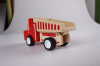 construction works series -dump car wooden children toys