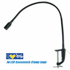 1w G clip LED gooseneck table light