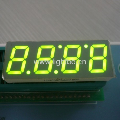 Ultrahelle blaue gemeinsame Anode 4-stelligen 7-Segment 0,56-Zoll-LED-Display für Uhr-Anzeige, Backofen Timer-Steuerung