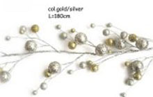 Cheap bronze bright painted sliver and gold powder Christmas decorative balls