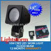 High power 10w cree led lights,outdoor driving,working led lighting 12v 24v,atv 4x4 off road work light