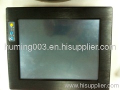 15 inch industrial touch panel pc with D2550 processors and shockproof