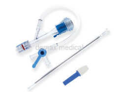 hemostasis valve push click type