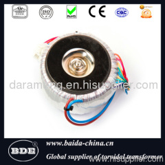 Toroidal Transformer input 230v output 12v 60w