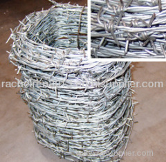 Aluminum barbed wire wire