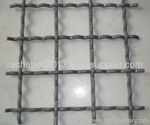 Crimped wire mesh mesh