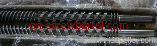 Twin Pipe Production Line screw barrel