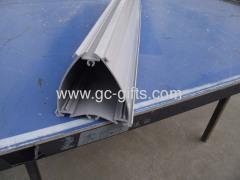 PVC triangle profile for supermarket use by extrusion