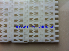 2.0inch pitch Perforated slat top modular conveyor belt