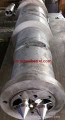 Conical Screw Barrel for Pipe, Profile, Plate Extrusion Machine