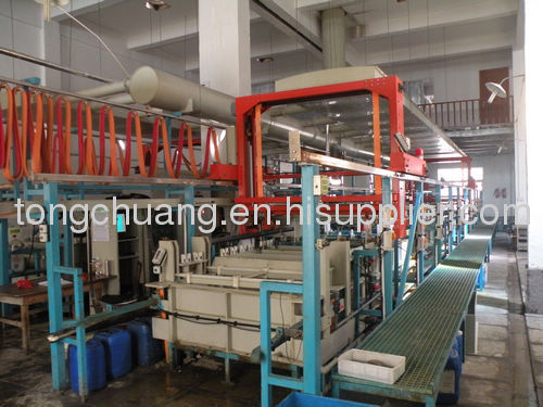 Automatic Nickel electroplating line put into operation