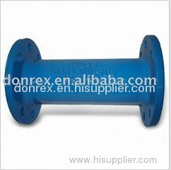 Double flanged pipe -