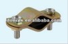 Pipe clamp heavy duty with rubber