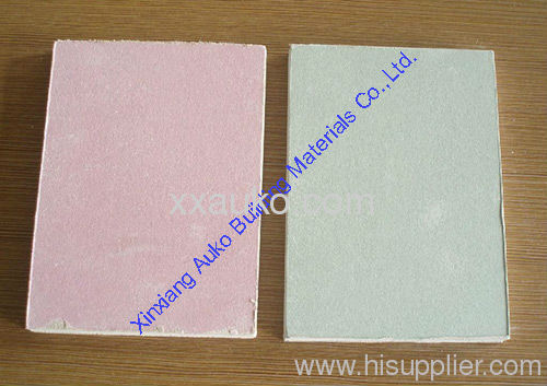 Building Materials Color Of Water Papersurfaced Standard Plaster Board Partition Wall(AK-A)