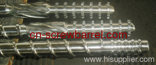 Bimetallic Single Screw &Barrel for PE/PP/HDPE/LDPE Blow molding