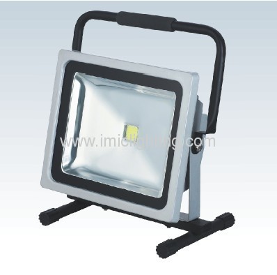 50W portable COB LED Flood Light with tempered glass