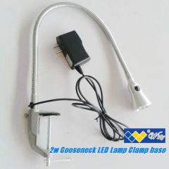 2W LED CLIP GOOSENECK LAMP