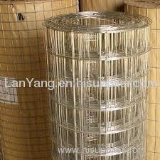 galvanized welded wire mesh