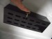 Custom black acrylic ring display boxes