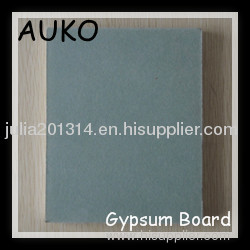 Waterproof paperbacked plasterboard/paperbacked gypsum board 13mm