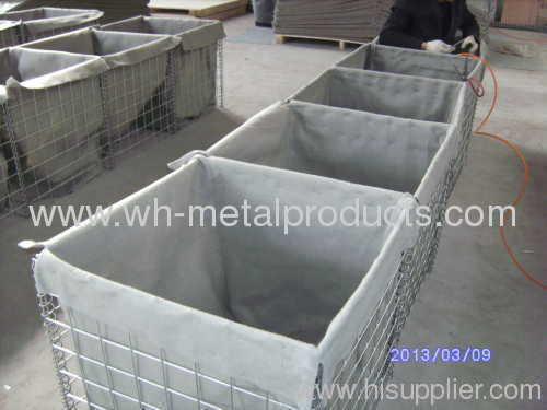 military hesco barrier wire mesh container