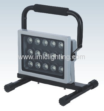 Portable 15W(15x1W) LED Flood Light with Aluminium body