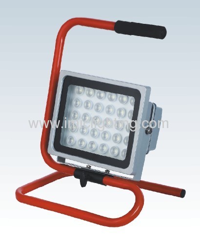 Portable 30W (30x1W) Aluminium LED Flood Light