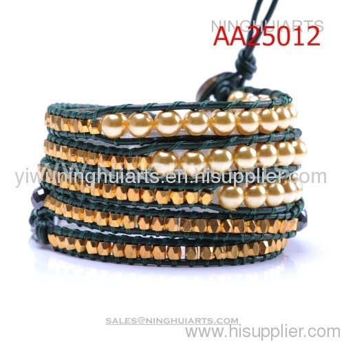 fashion handmade leather cord bracelet designs