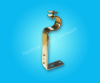 plated curtain rod bracket